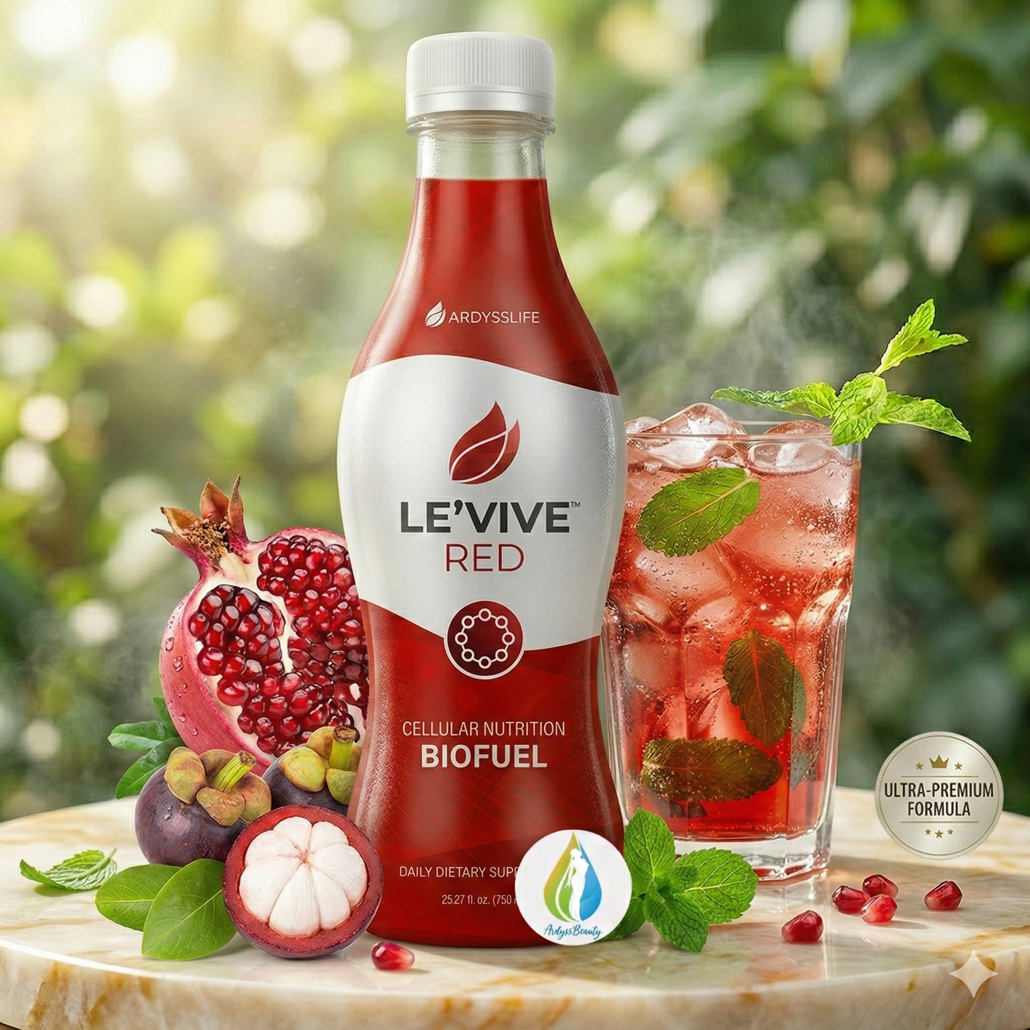 Shot rojo de Le'Vive