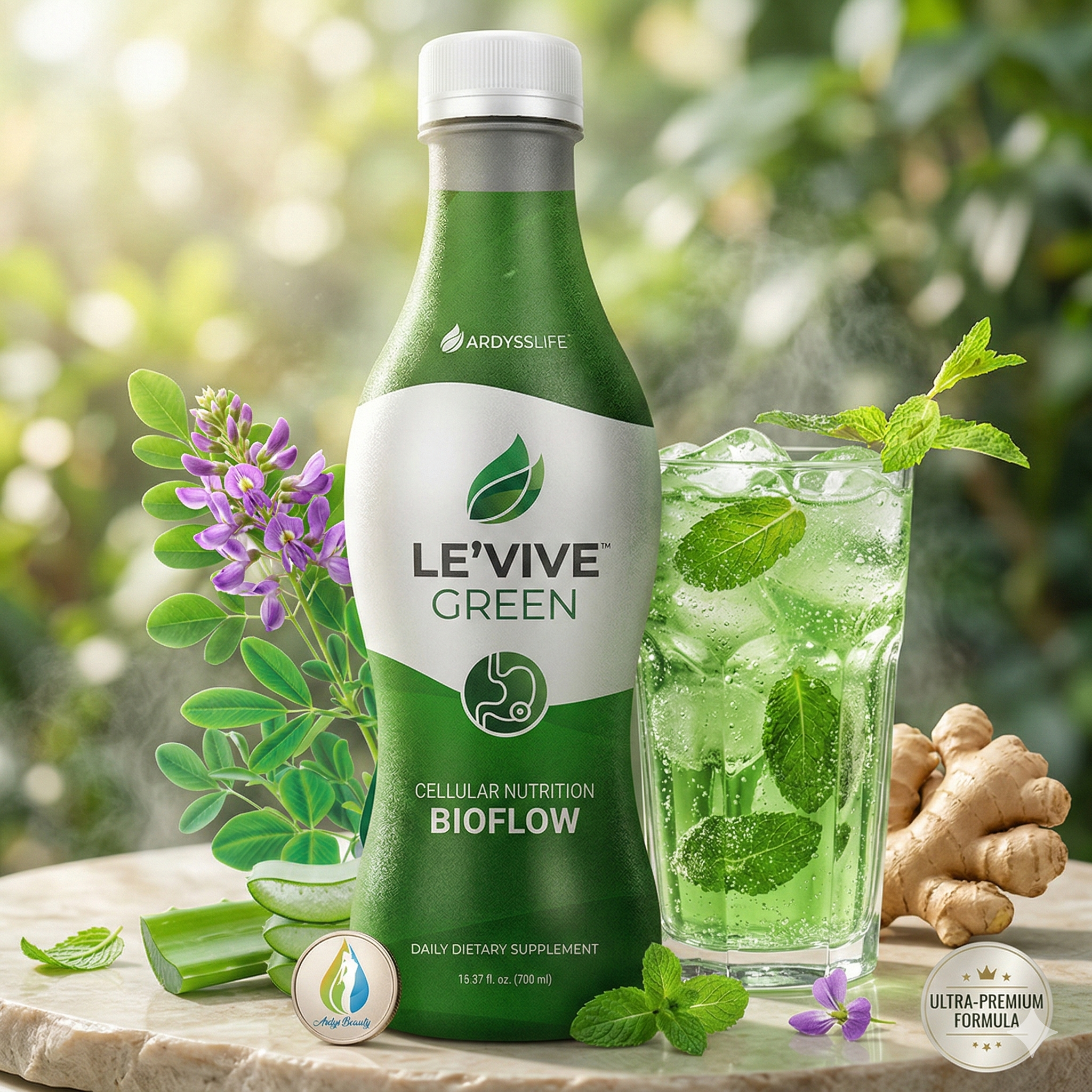 Shot verde de Le'Vive