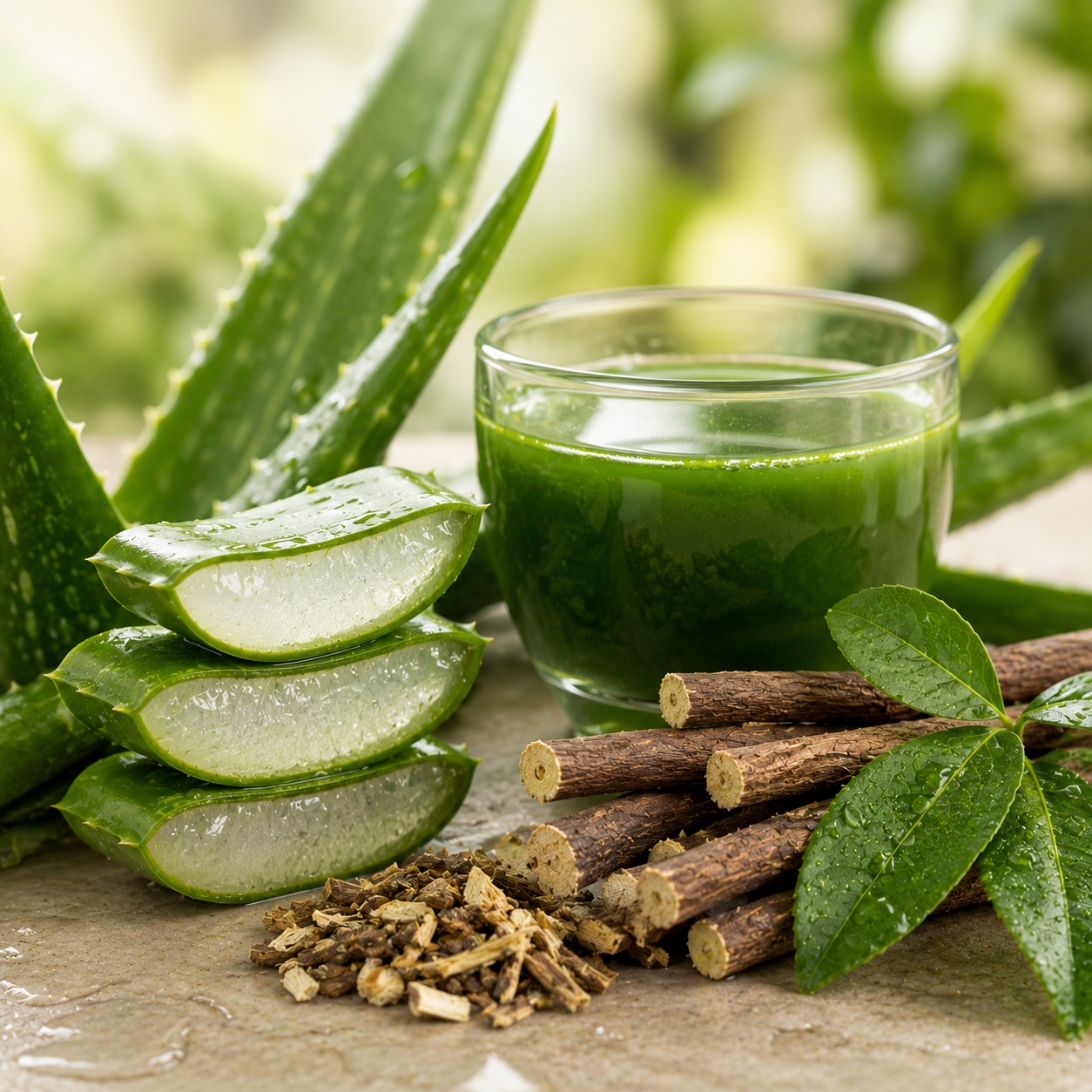 Aloe Vera y Regaliz
