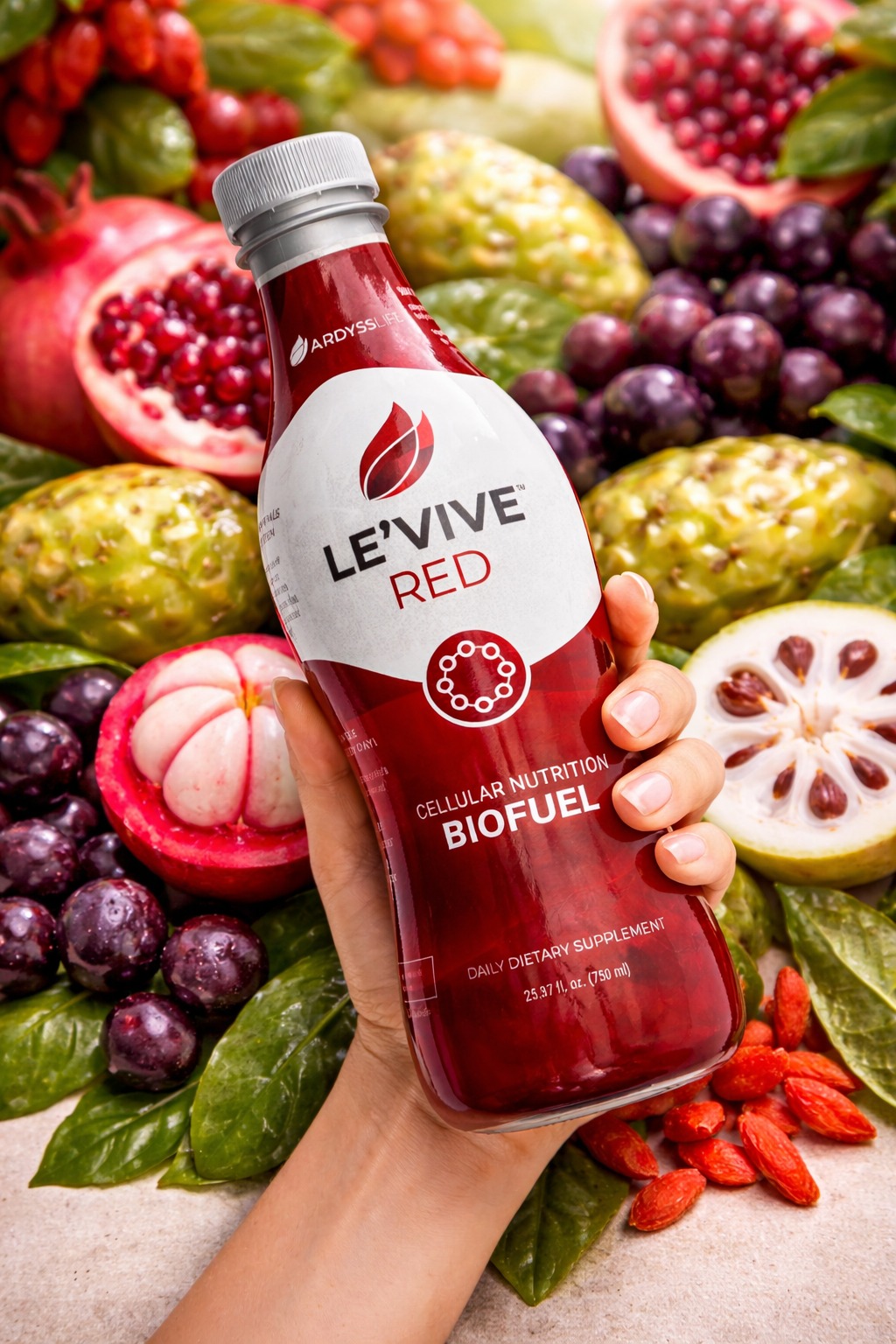 Le'Vive Red - Biocombustible celular
