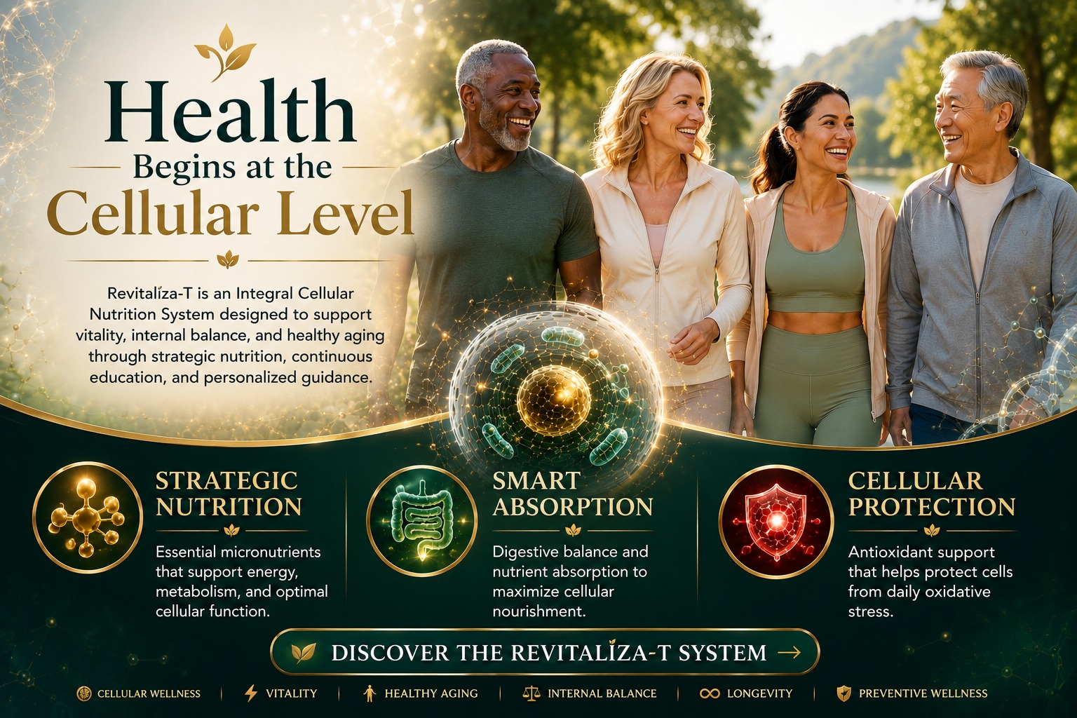 Revitalíza-T - Sistema Integral de Nutrición Celular