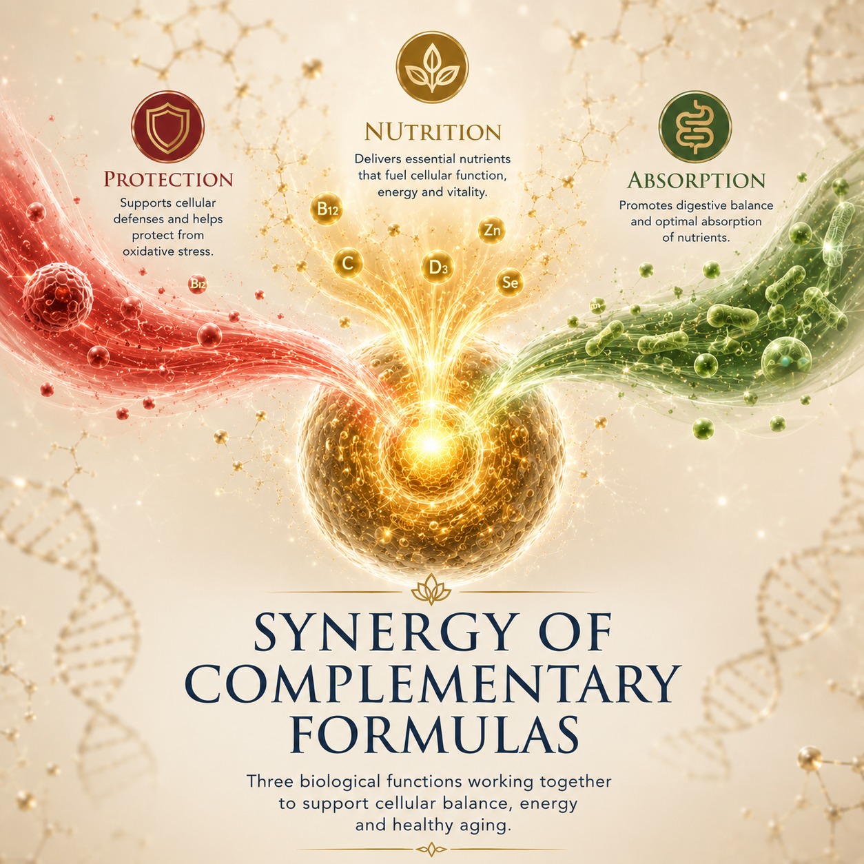 Sinergia de Fórmulas Complementarias - Revitalíza-T