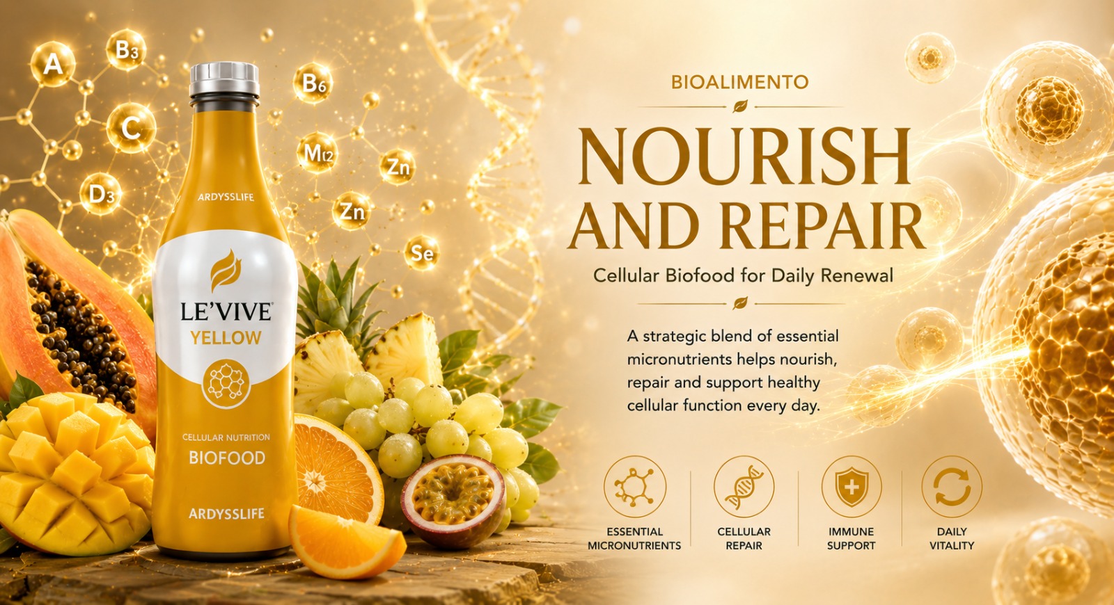 Le'Vive Yellow - Nutrición Estratégica