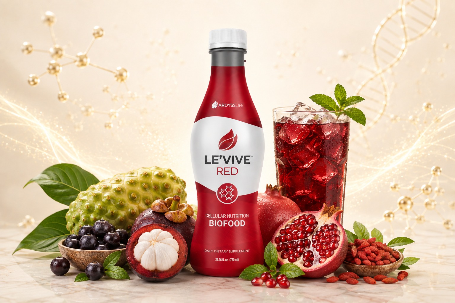 Le'Vive Red shot