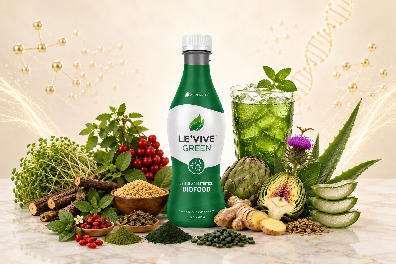 Le'Vive Green shot